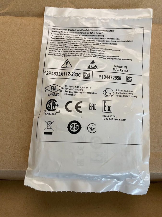NEW Emerson 12P4633X112-233C KL3004X1-BA1 DO 24 VDC Dry Isolated Rev N.