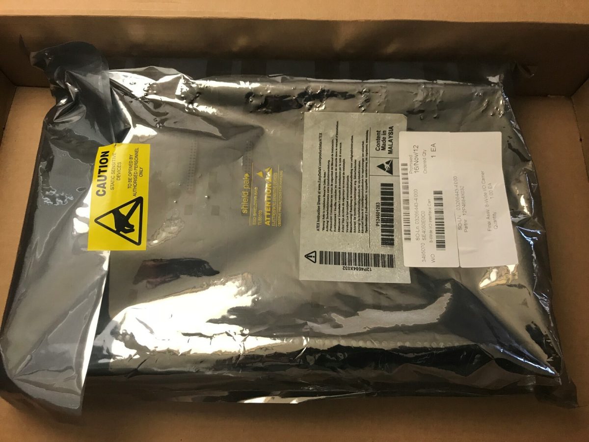 NEW EMERSON DELTAV Final Assv: 8-Wide I/O Interface Carr SE4050E0C0 12P4684X032