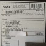 Cisco 14X10GBE-WL-XFP CRS-3 14-port 10GbE LAN/WAN-PHY Interface Module - NEW
