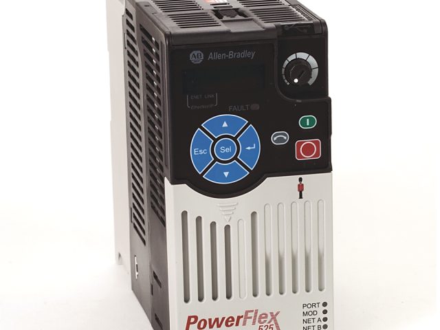 Allen Bradley 25B-D2P3N104 /A PowerFlex 525 AC Drive 480V/2.3A/1.0HP FRN 5.001