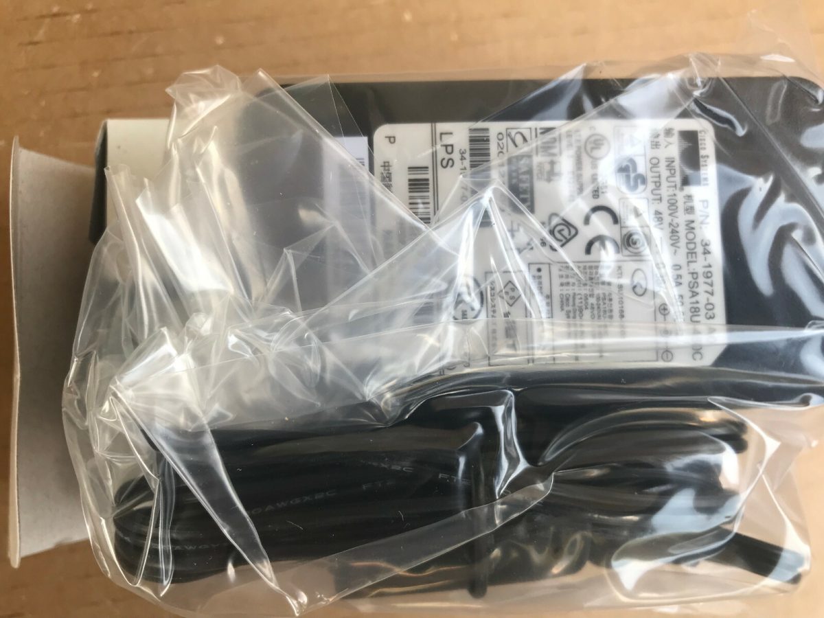 Cisco 48V AC Adapter Power Supply Charger PSA18U-480C for Aironet Access Point