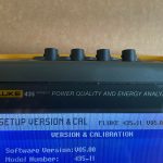 Fluke 435-II Power Quality and Energy Analyzer w/Harmonics, Transient- Demo unit