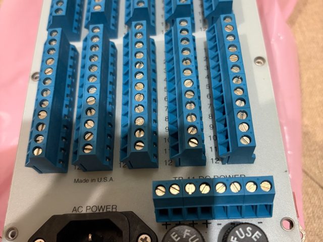 OMNI FLOW 6000 COMPUTERS Back Panel