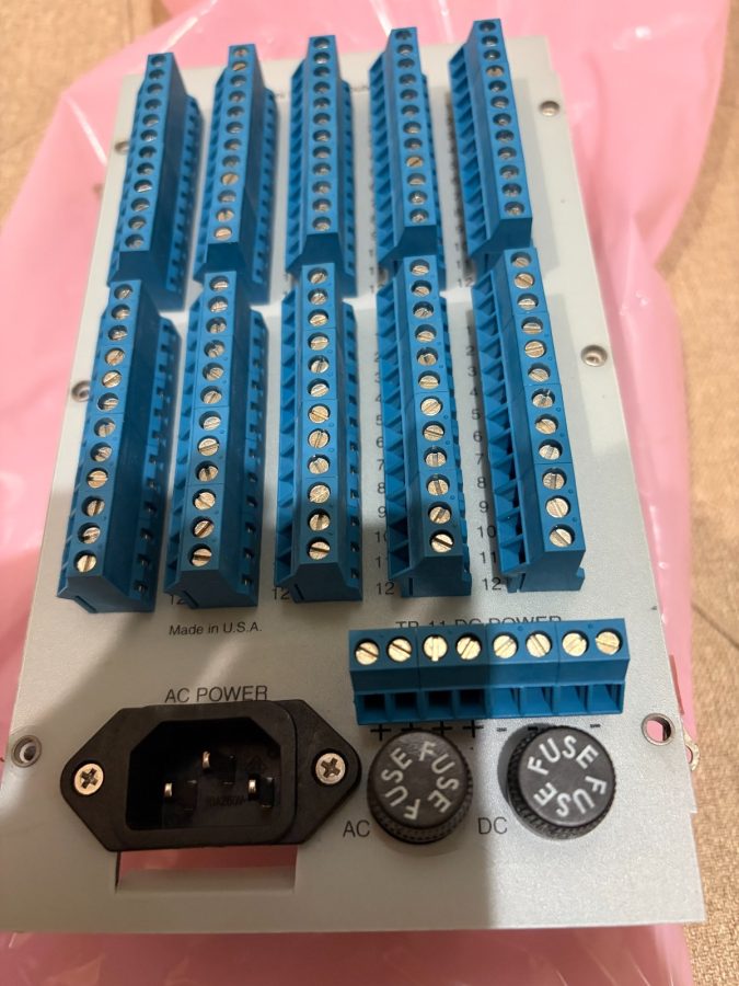 OMNI FLOW 6000 COMPUTERS Back Panel