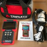 Triplett CamView IP Pro+ 8070 Camera Tester w/ Cables, Bag, Accessories