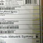 NEW Cisco C1-ASR1002-X/K9 Aggregation Services Router includes Dual AC Power