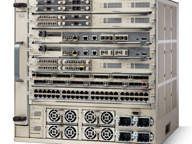 C6807-XL-S6T-BUN CISCO CATALYST 6807-XL 7 SLOT CHASSIS W/ 2x C6800-SUP6T 4x PWR
