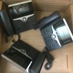 Lot of 3 Cisco 8800 CP-8861-K9 & 2 CP-8841-K9 Unified IP Video Phone w/Stand