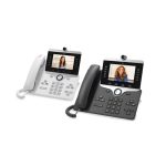 Lot of 2 Cisco CP-8865-K9 Unified IP Endpoint VoIP Video Phone w Camera & Stand