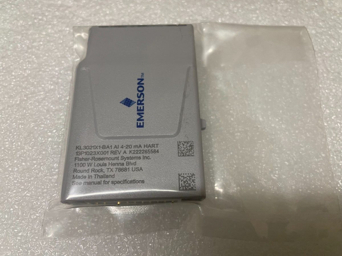 EMERSON DELTAV KL3021X1-BA1 AI 4-20 MA HART CHARMS KL3021X1BA1 13P1023X001 - NEW