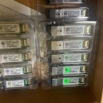 Lot 5 NEW Original Cisco SFP-10G-SR-S( New In Clamshell with hologram)
