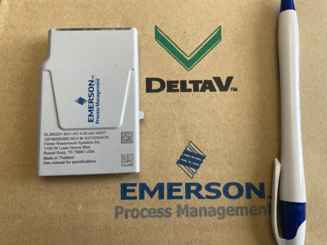 EMERSON DeltaV Charm I/O KL3022X1-BA1 AO 4-20mA HART 12P4629X092 Rev M