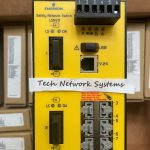 NEW EMERSON LSN20 DELTAV 6-PORT SAFETY NETWORK SWITCH LSN20-6TX2SM-ES