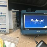Exfo MAX-715B-M1-EI-RF IOLM MaxTester SM Fiber OTDR -