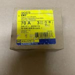NEW Square D QO370 Type QO Plug-In Miniature Circuit Breaker 70 A 3 Pole 240 V