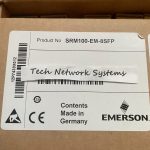 NEW EMERSON DELTAV SRM100-EM-8SFP 8-PORT SAFETY NETWORK 8-SLOT 12P7439X012