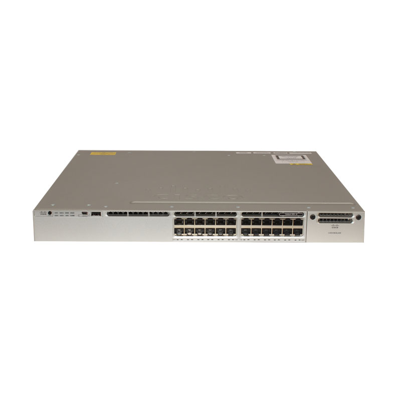 Cisco WS-C3850-24T-S Catalyst 24 Port Switch Dual 350W AC Power & C3850-NM-4-1G