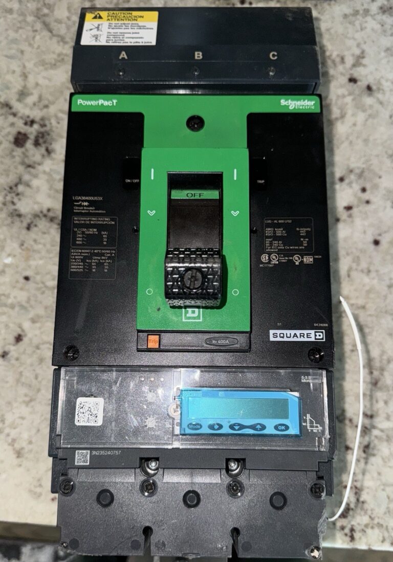 Schneider PowerPact breakers