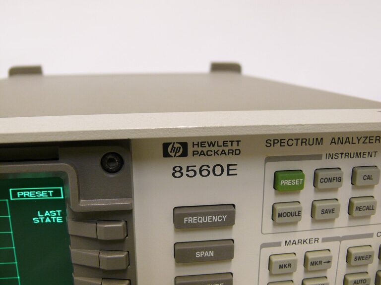 Spectrum analysers
