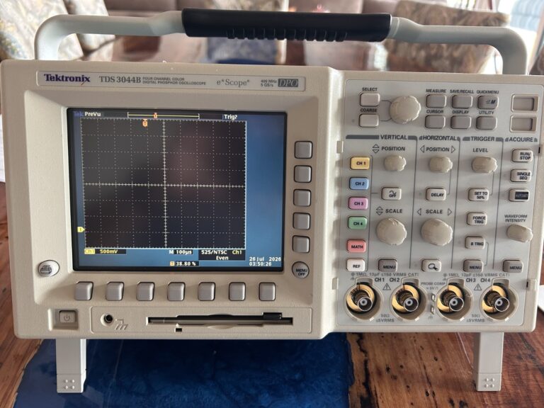 Tektronix oscilloscopes